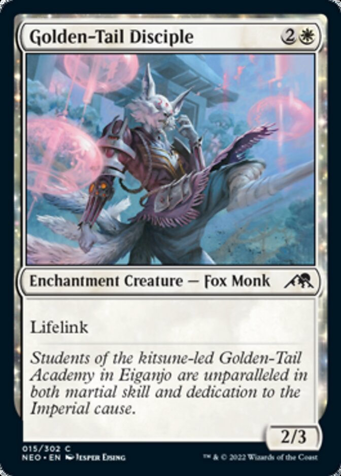 Golden-Tail Disciple - [Foil] Kamigawa: Neon Dynasty (NEO)