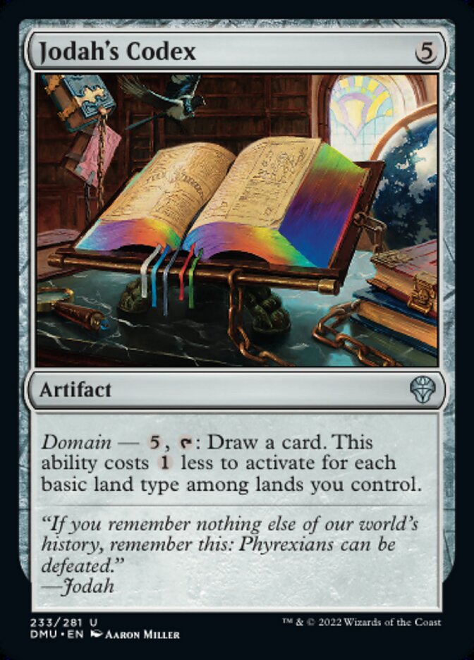 Jodah's Codex - [Foil] Dominaria United (DMU)