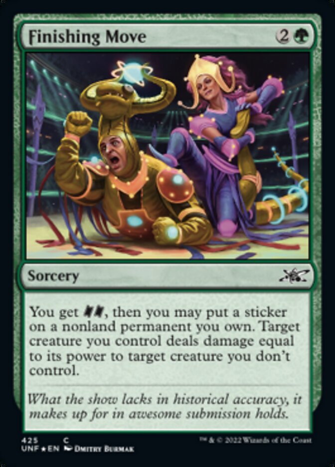 Finishing Move - [Galaxy Foil] Unfinity (UNF)