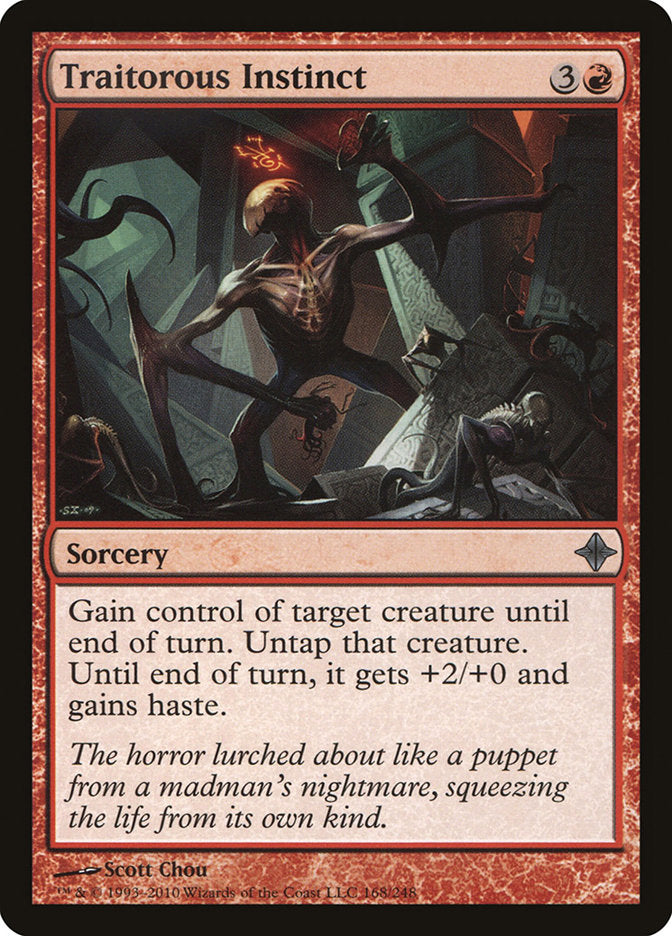 Traitorous Instinct - [Foil] Rise of the Eldrazi (ROE)