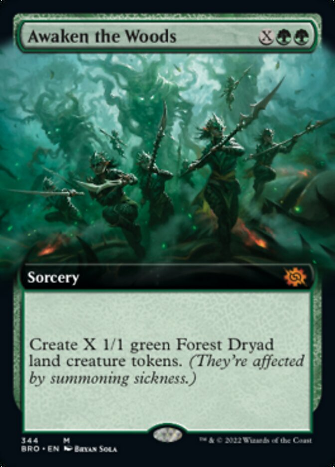 Awaken the Woods - [Extended Art] The Brothers' War (BRO)