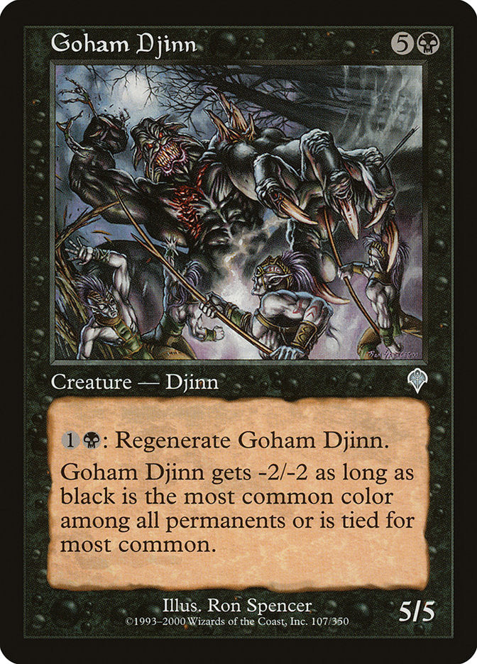 Goham Djinn - [Retro Frame] Invasion (INV)