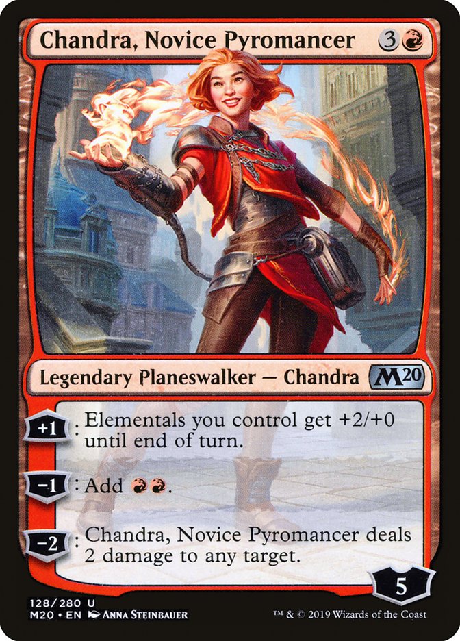 Chandra, Novice Pyromancer - [Foil] Core Set 2020 (M20)