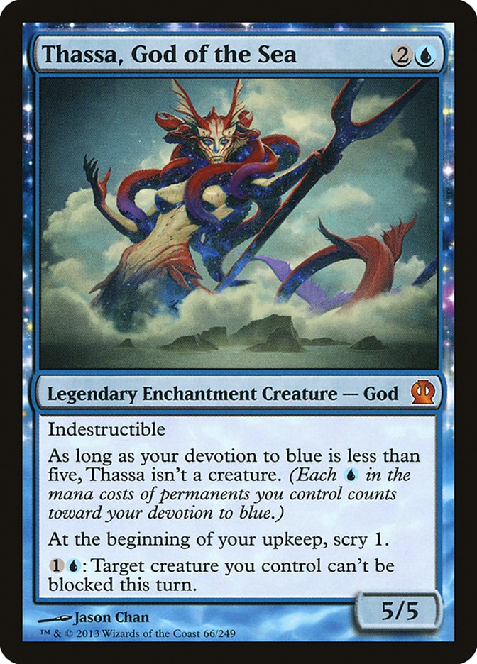 Thassa, God of the Sea - [Foil] Theros (THS)