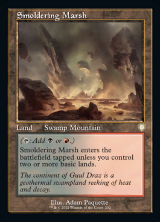 Smoldering Marsh - The Brothers' War Commander (BRC)