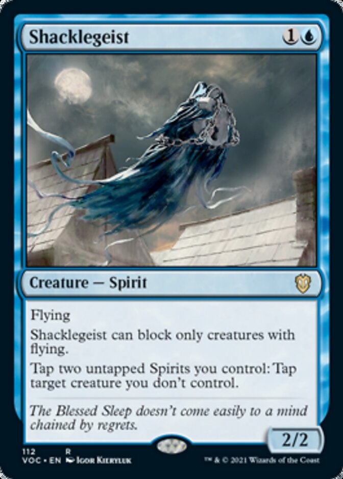Shacklegeist - [Foil] Crimson Vow Commander (VOC)
