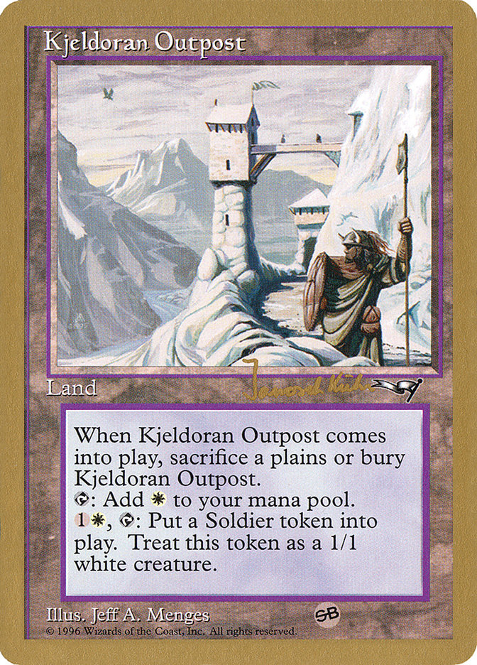 Kjeldoran Outpost - World Championship Decks 1997 (WC97)