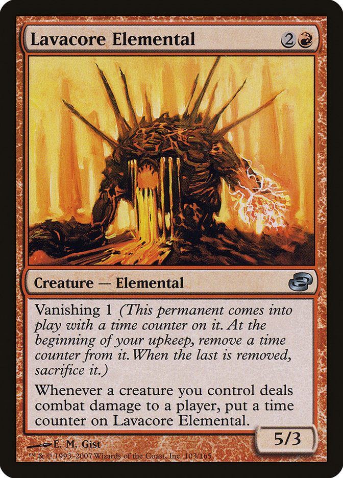 Lavacore Elemental - [Foil] Planar Chaos (PLC)
