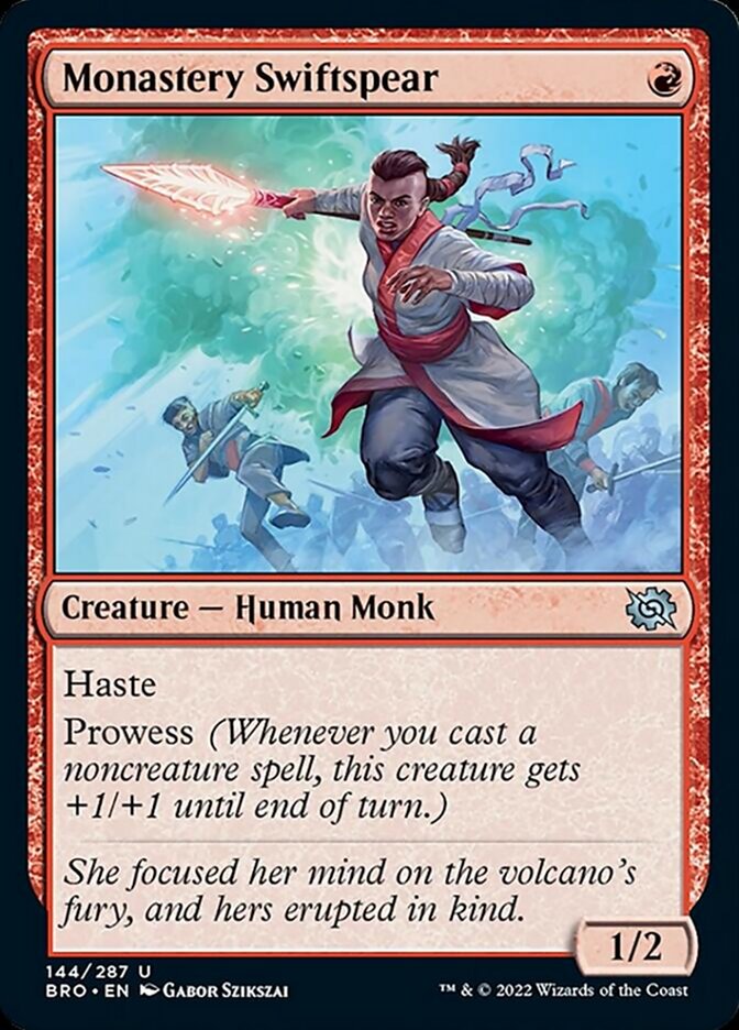 Monastery Swiftspear - [Foil] The Brothers' War (BRO)