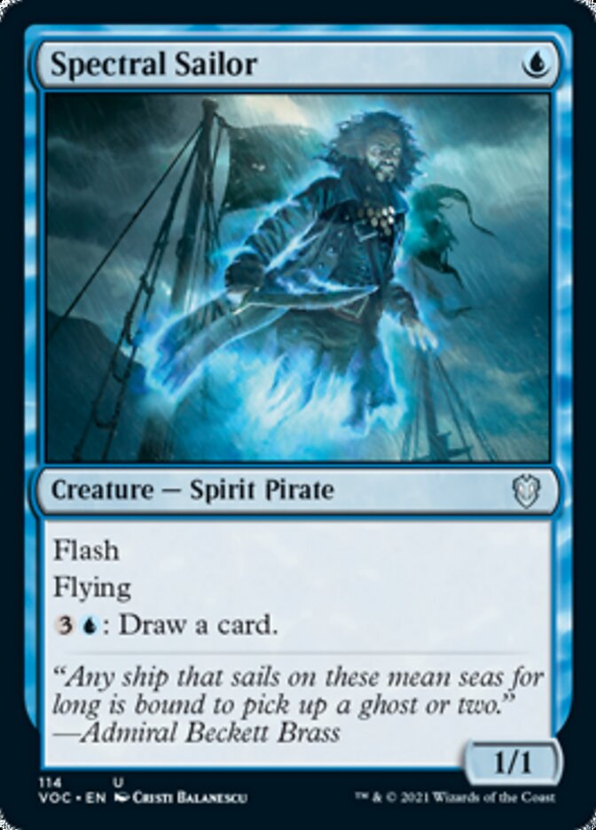 Spectral Sailor - [Foil] Crimson Vow Commander (VOC)
