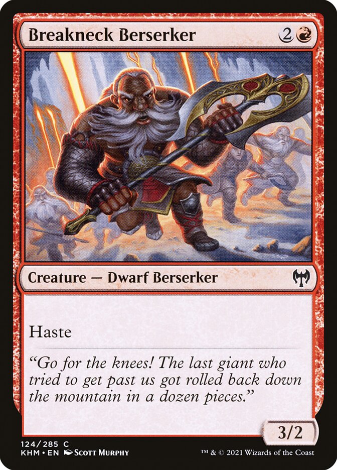 Breakneck Berserker - [Foil] Kaldheim (KHM)