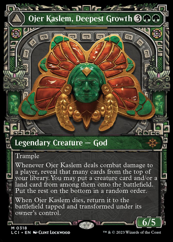 Ojer Kaslem, Deepest Growth // Temple of Cultivation - [Showcase] The Lost Caverns of Ixalan (LCI)