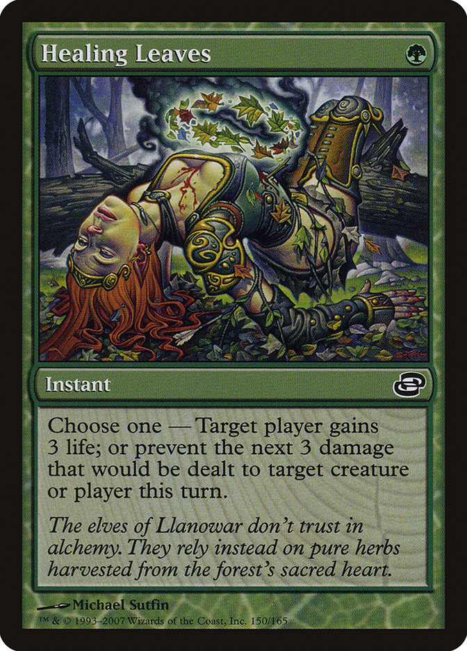 Healing Leaves - [Foil] Planar Chaos (PLC)