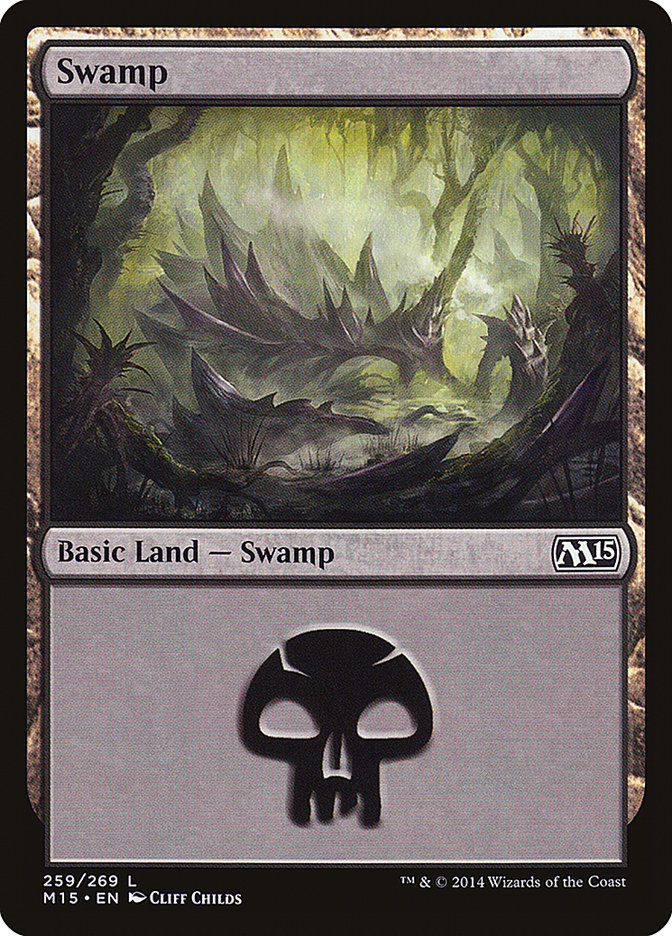 Swamp (259) - Magic 2015 (M15)