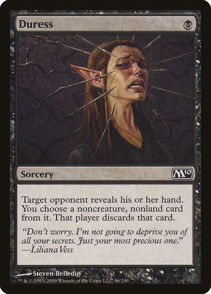 Duress - [Foil] Magic 2010 (M10)