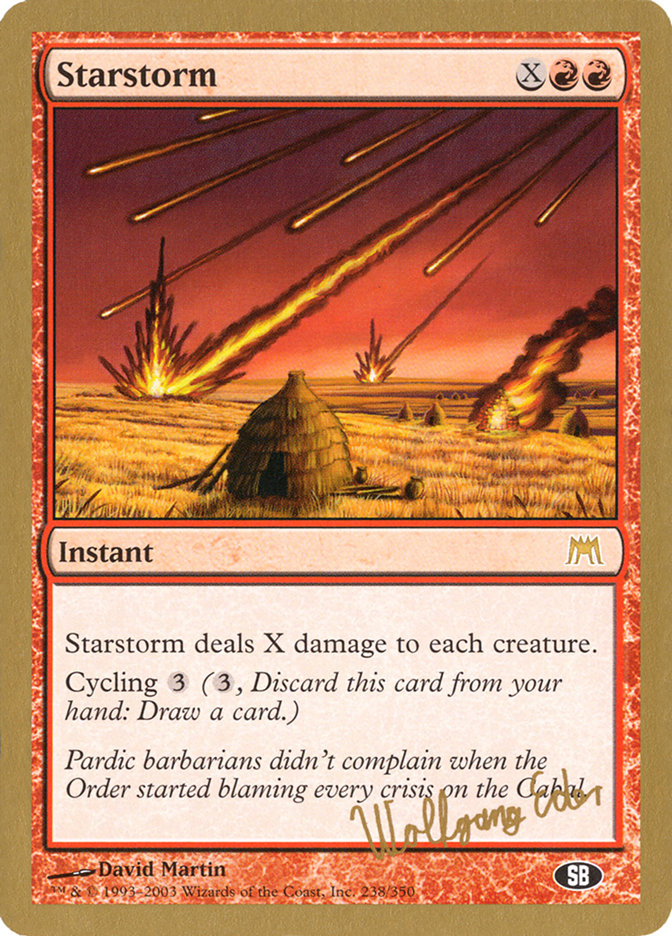 Starstorm - World Championship Decks 2003 (WC03)