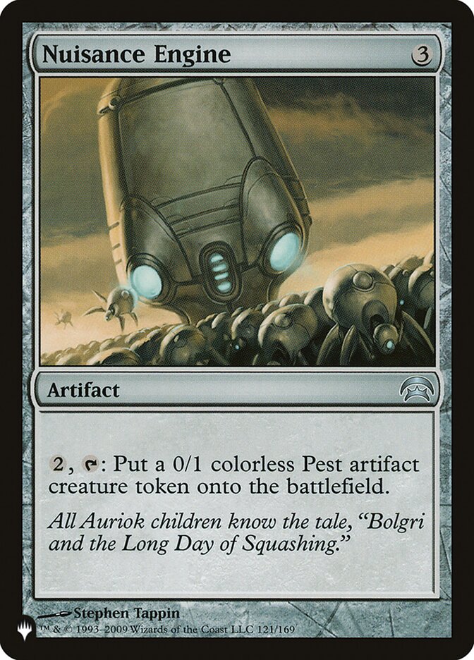 Nuisance Engine - [Foil] The List (PLIST)