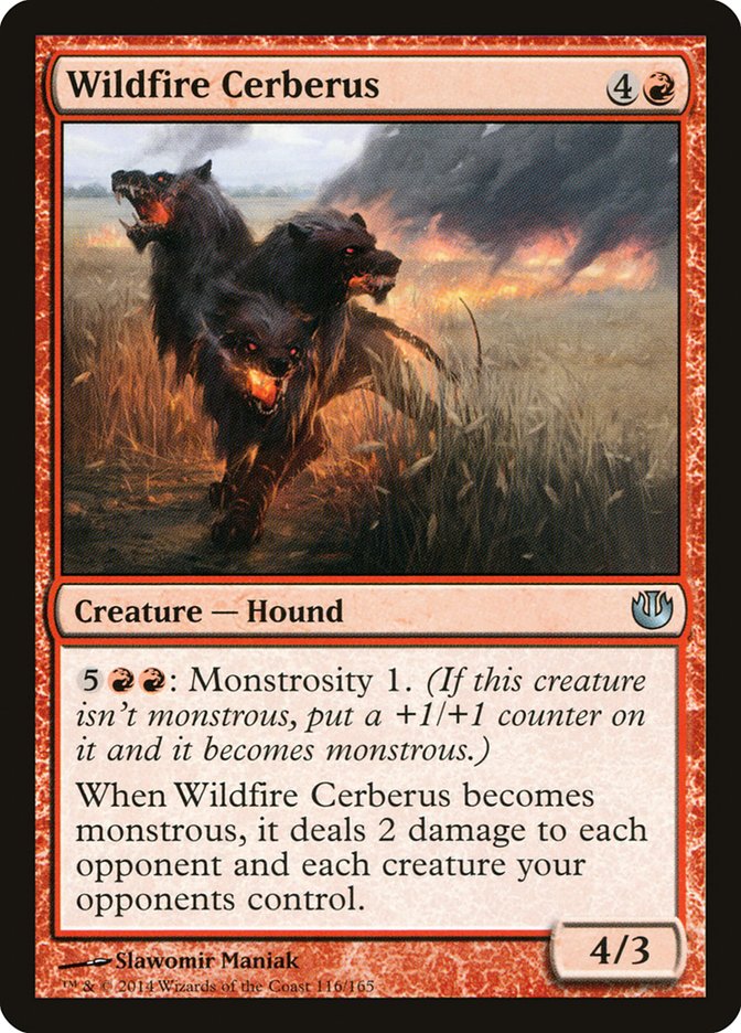 Wildfire Cerberus - [Foil] Journey into Nyx (JOU)