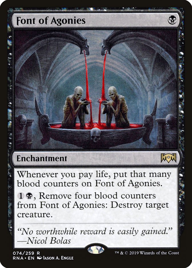 Font of Agonies - [Foil] Ravnica Allegiance (RNA)