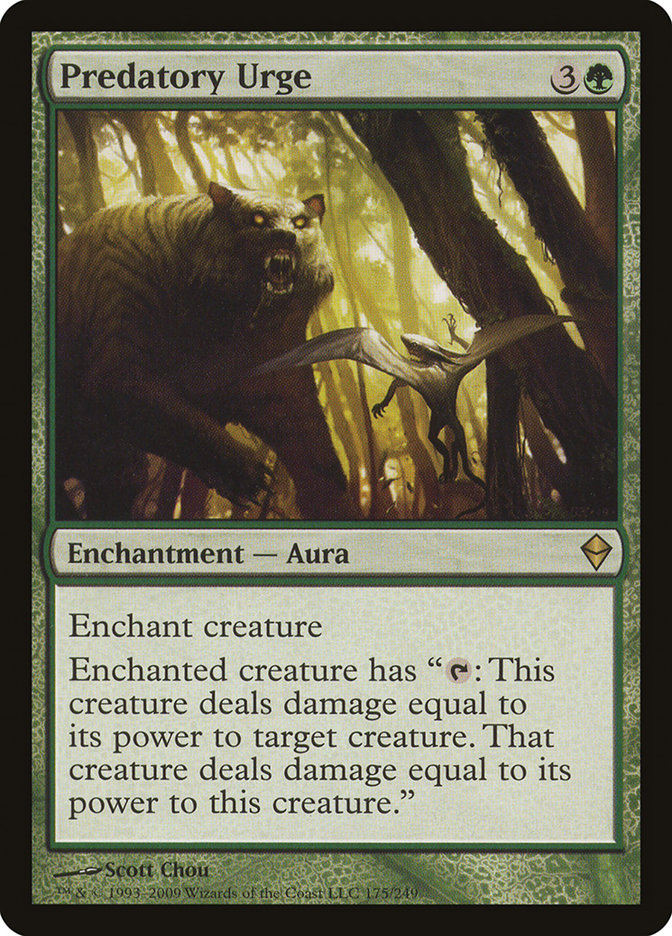 Predatory Urge - [Foil] Zendikar (ZEN)