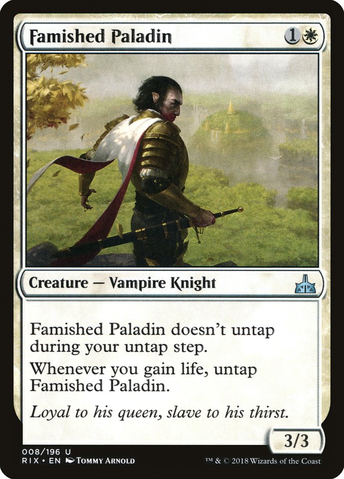 Famished Paladin - Rivals of Ixalan (RIX)