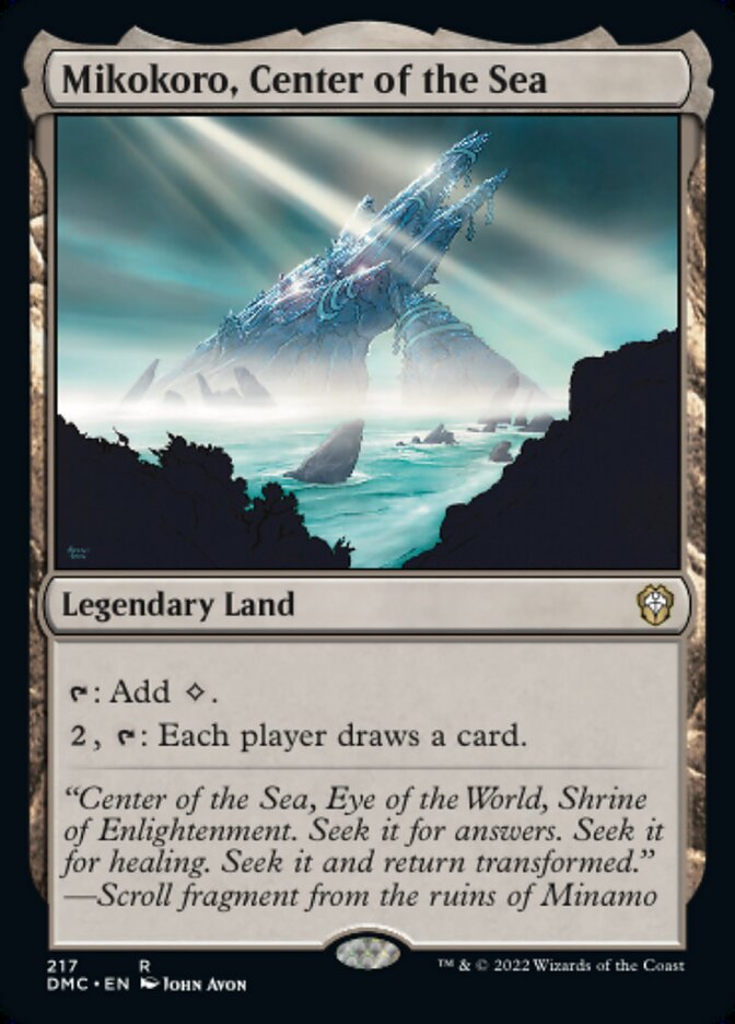 Mikokoro, Center of the Sea - Dominaria United Commander (DMC)