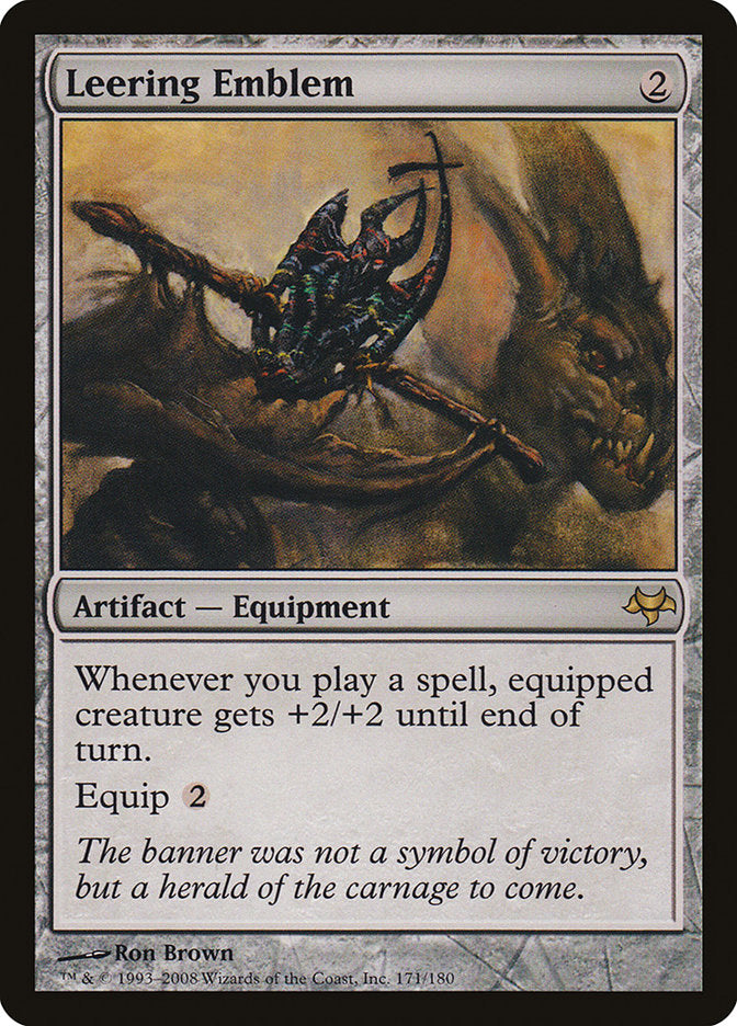 Leering Emblem - [Foil] Eventide (EVE)