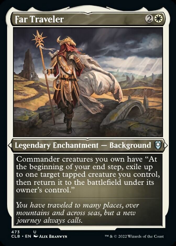 Far Traveler - [Etched Foil] Commander Legends: Battle for Baldur's Gate (CLB)