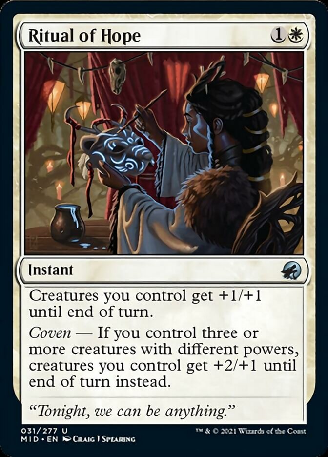 Ritual of Hope - Innistrad: Midnight Hunt (MID)