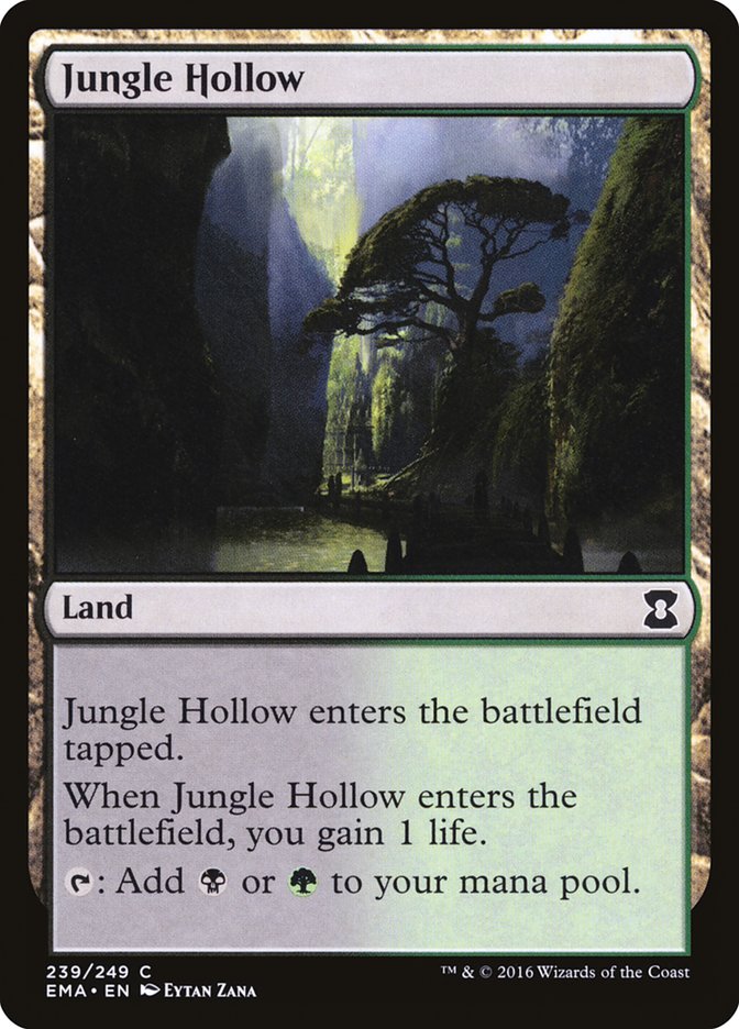 Jungle Hollow - [Foil] Eternal Masters (EMA)
