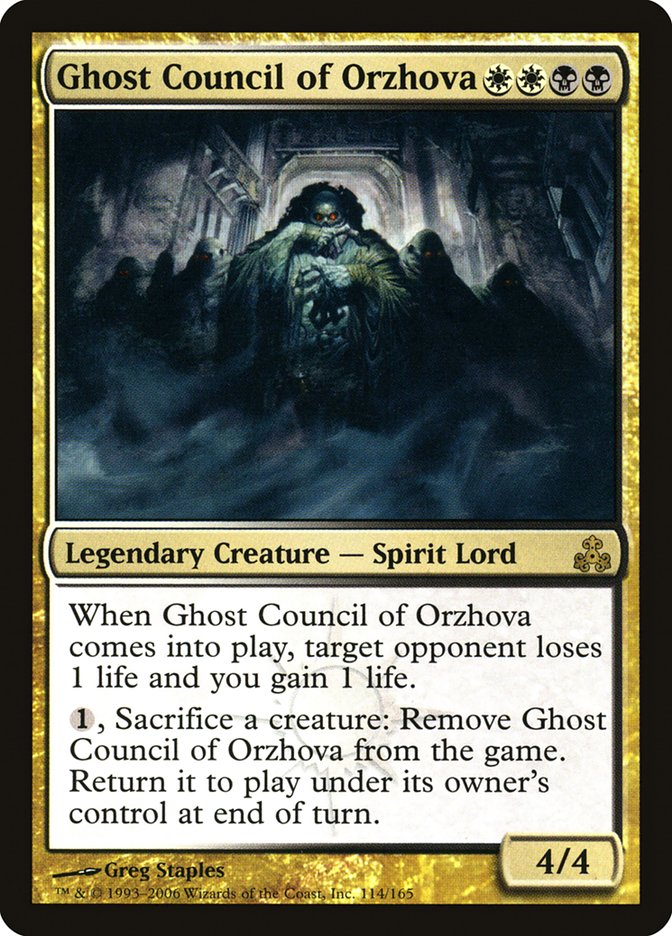 Ghost Council of Orzhova - [Foil] Guildpact (GPT)