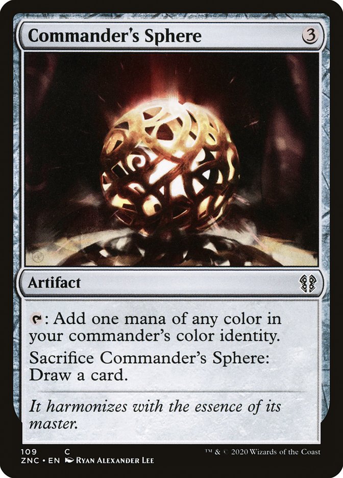 Commander's Sphere - [Foil] Zendikar Rising Commander (ZNC)