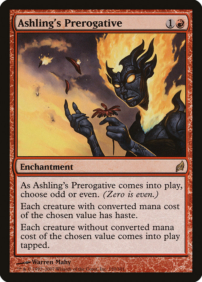 Ashling's Prerogative - [Foil] Lorwyn (LRW)