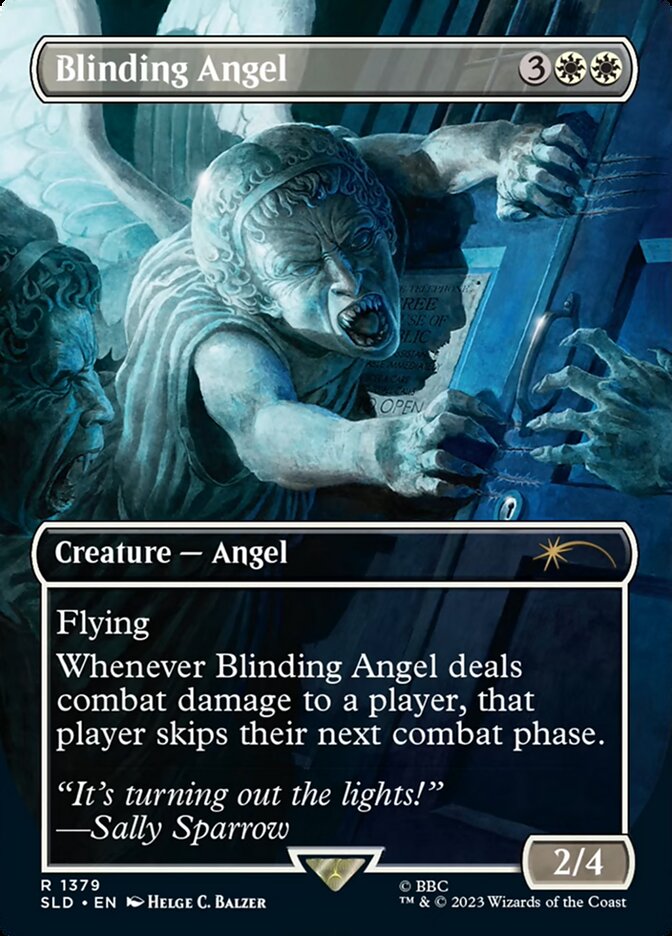 Blinding Angel (1379) - [Foil, Borderless] Secret Lair Drop (SLD)