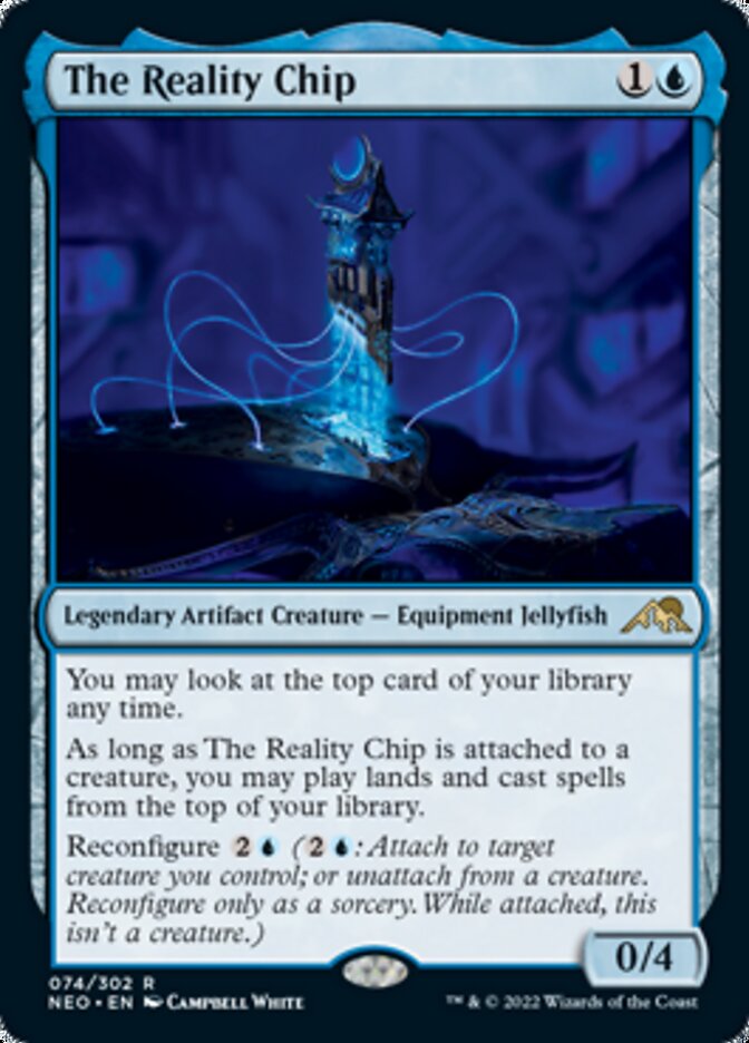 The Reality Chip - [Foil] Kamigawa: Neon Dynasty (NEO)