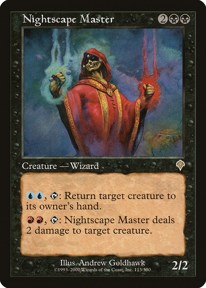 Nightscape Master - [Foil, Retro Frame] Invasion (INV)