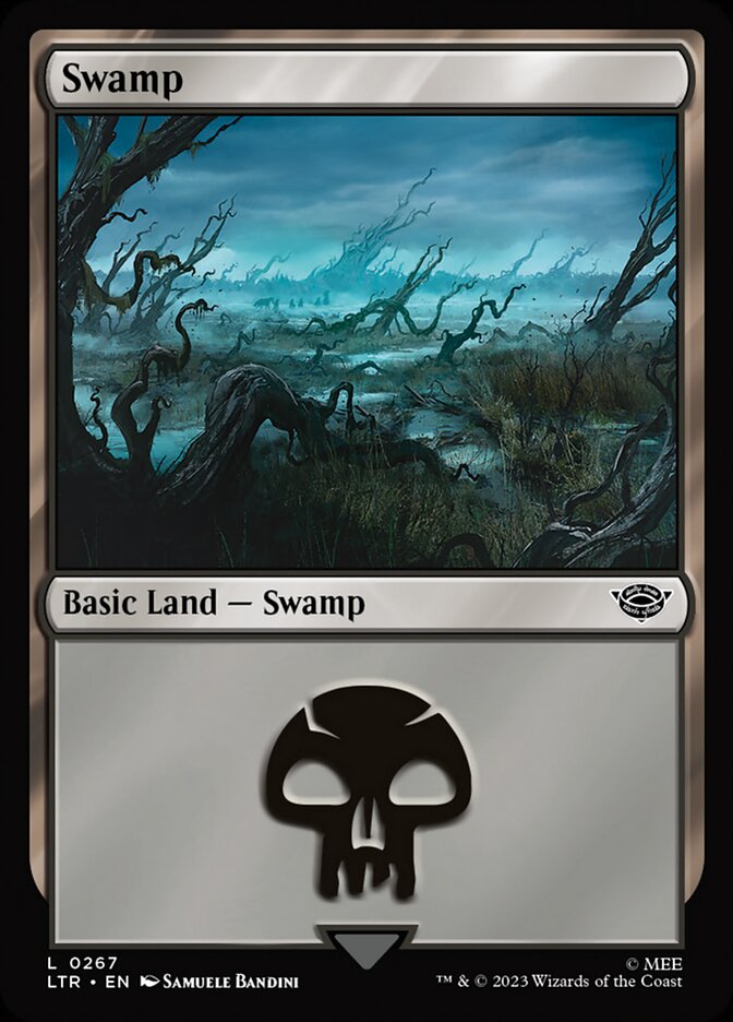 Swamp (267) - [Foil] The Lord of the Rings: Tales of Middle-earth (LTR)