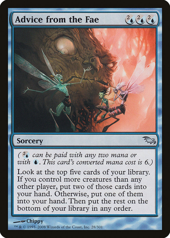 Advice from the Fae - [Foil] Shadowmoor (SHM)