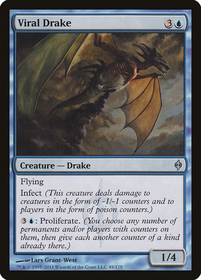 Viral Drake - [Foil] New Phyrexia (NPH)