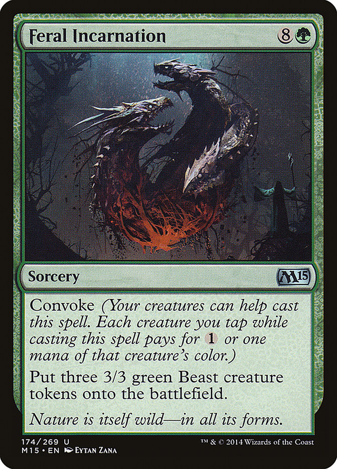 Feral Incarnation - [Foil] Magic 2015 (M15)