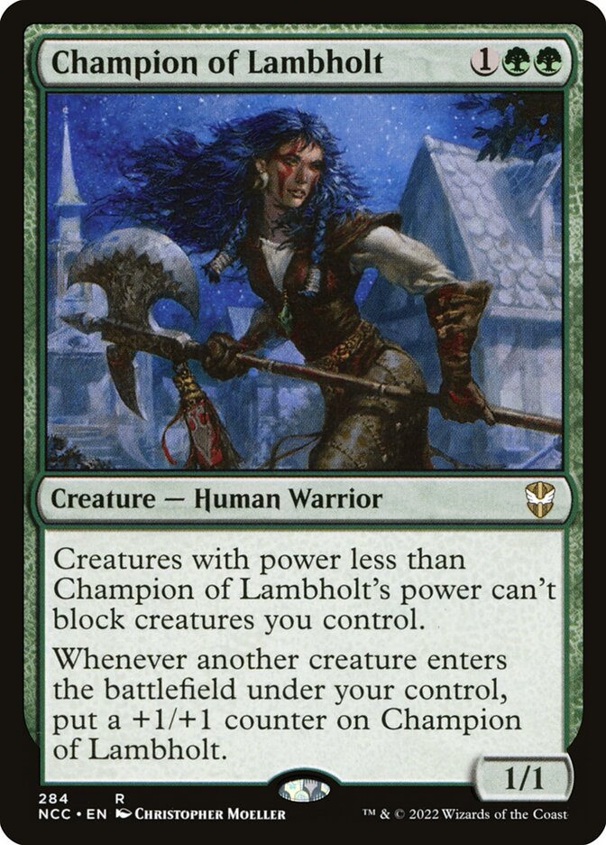 Champion of Lambholt - [Foil] New Capenna Commander (NCC)