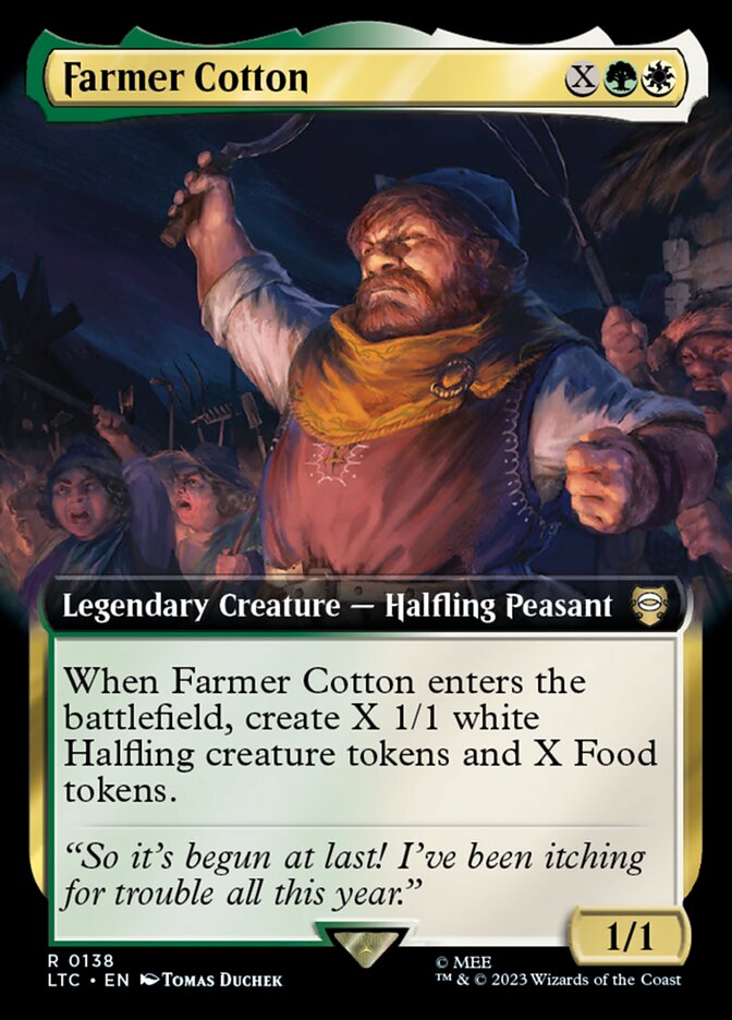 Farmer Cotton - [Extended Art] Tales of Middle-earth Commander (LTC)