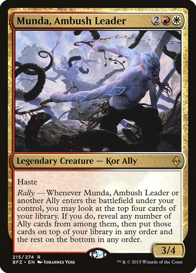 Munda, Ambush Leader - Battle for Zendikar (BFZ)