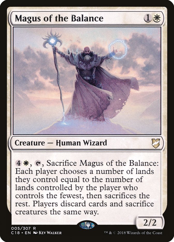 Magus of the Balance - Commander 2018 (C18)