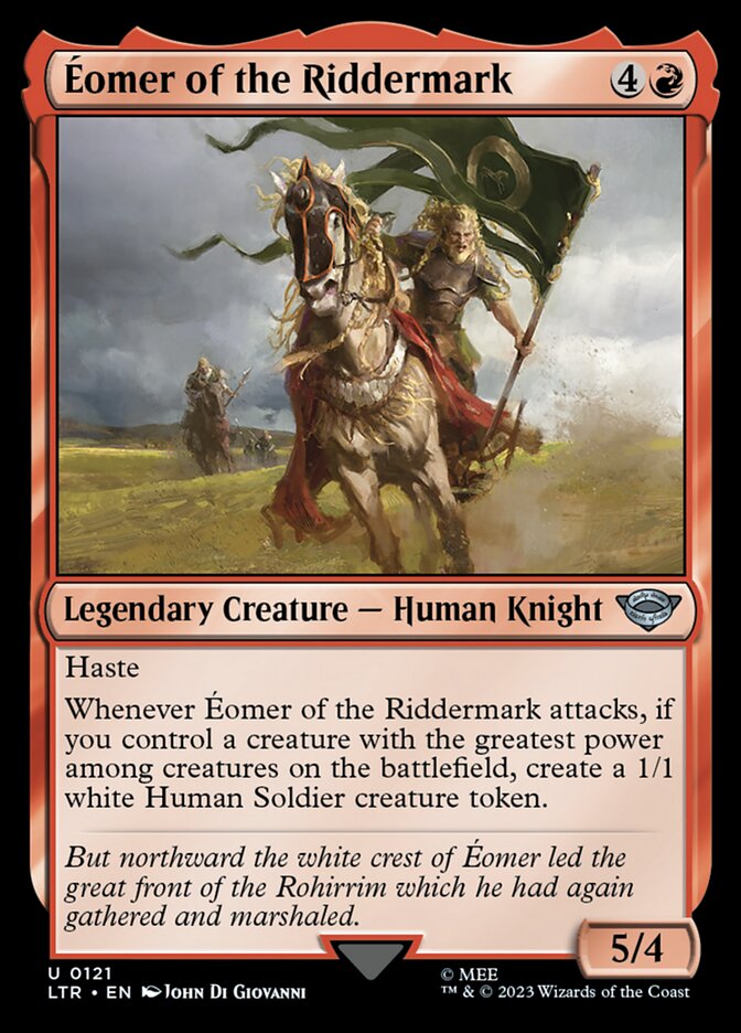 Éomer of the Riddermark - [Foil] The Lord of the Rings: Tales of Middle-earth (LTR)