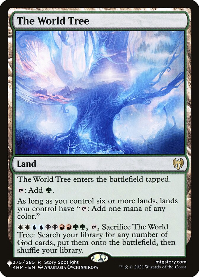 The World Tree - The List (PLIST)