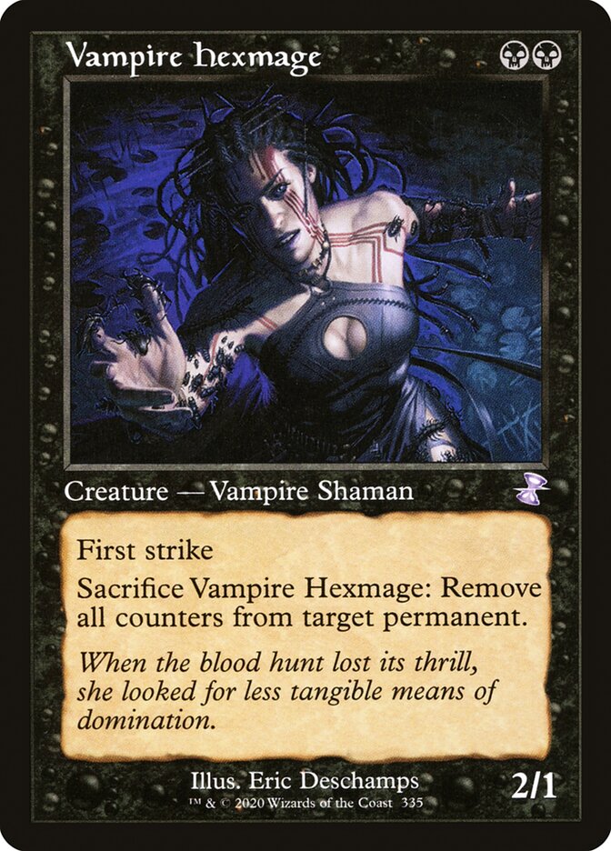 Vampire Hexmage - [Foil, Retro Frame] Time Spiral Remastered (TSR)