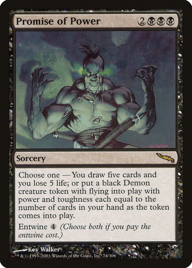 Promise of Power - [Foil] Mirrodin (MRD)