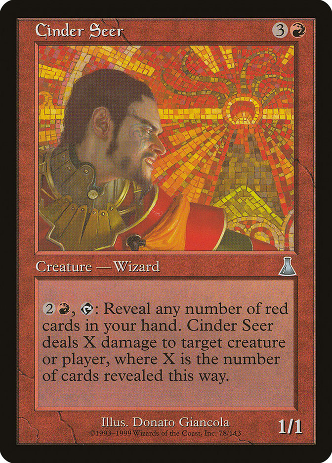Cinder Seer - [Foil] Urza's Destiny (UDS)