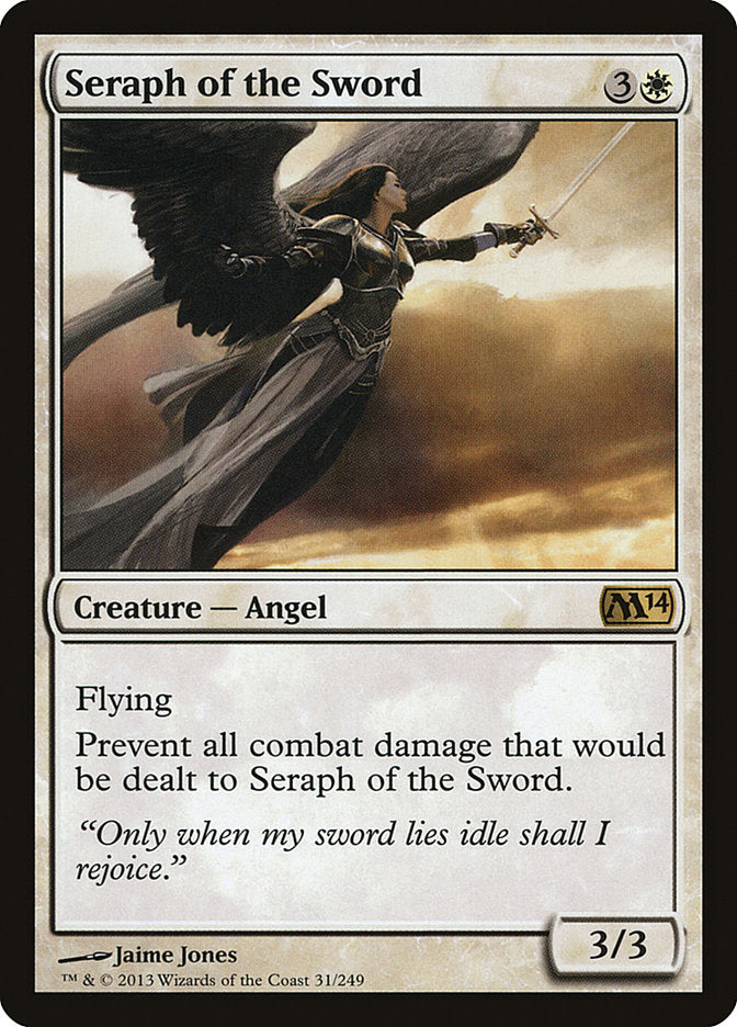 Seraph of the Sword - [Foil] Magic 2014 (M14)